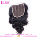 Angelbella Best Selling Silk Base Body Wave Closure #1B Real 100% Brazilian Body Wave Closure